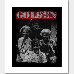 TEXTURE ART - GOlden Girls Day Posters and Art